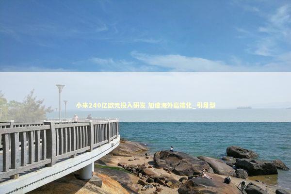 小米240亿欧元投入研发 加速海外高端化_引用型 新闻