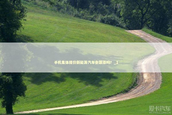 手机集体提价新能源汽车会跟涨吗？_1