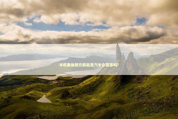 手机集体提价新能源汽车会跟涨吗？ 新闻