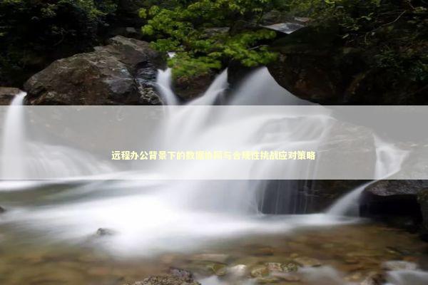 远程办公背景下的数据协同与合规性挑战应对策略 IT技术